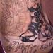 Tattoos - Boots Memorial Side Piece in Progress - 60699